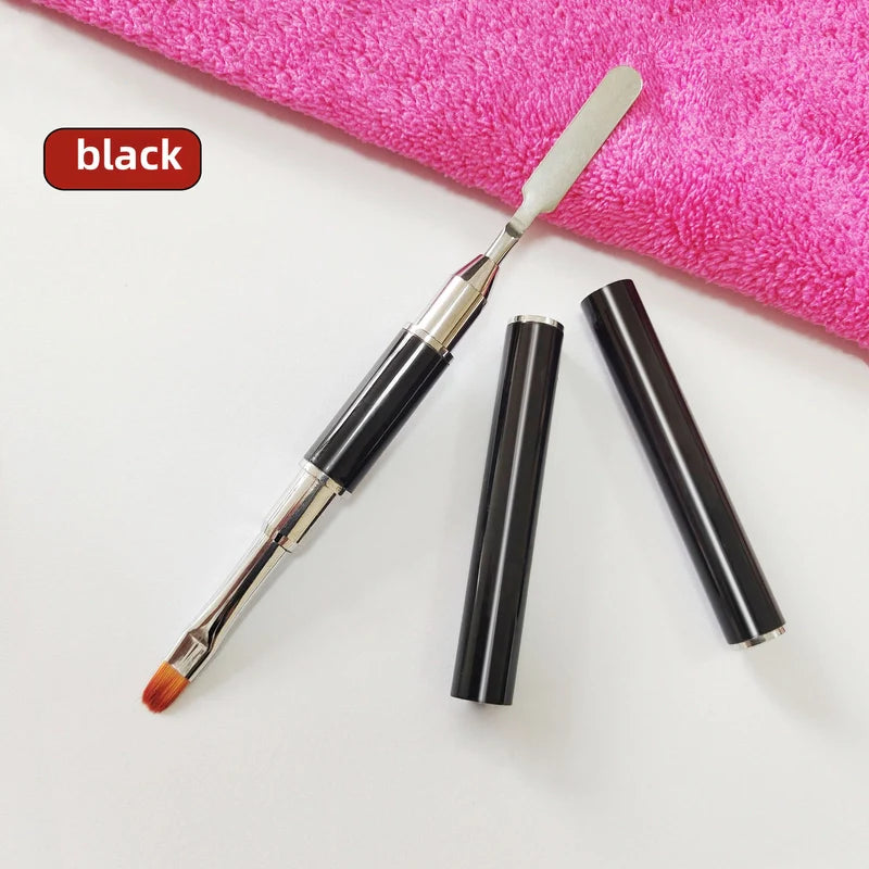 Round Double-Head Gel Brush