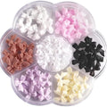 3D Bows and Flowers Nail Decorations