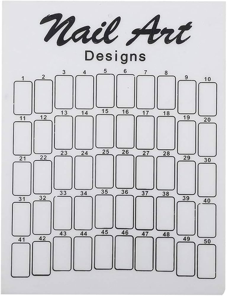 Nail Art Display Stand