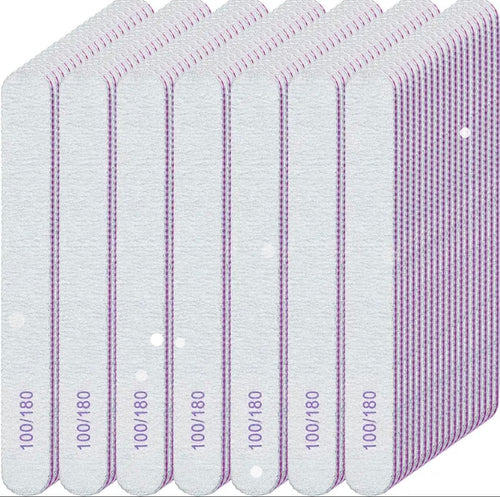 100/180 Nail Files (50 Pack)
