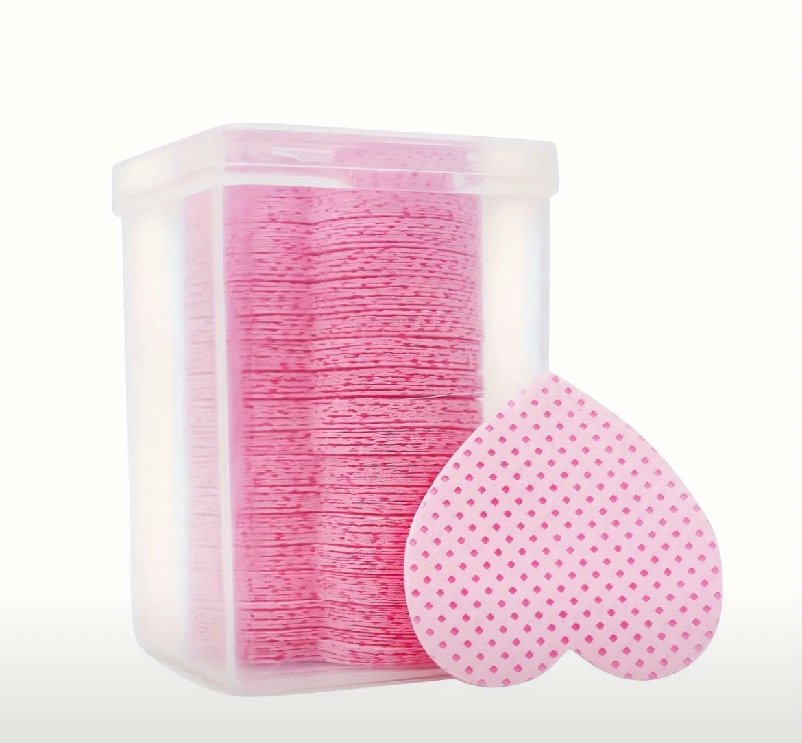 Heart Shaped Wipes With Container
