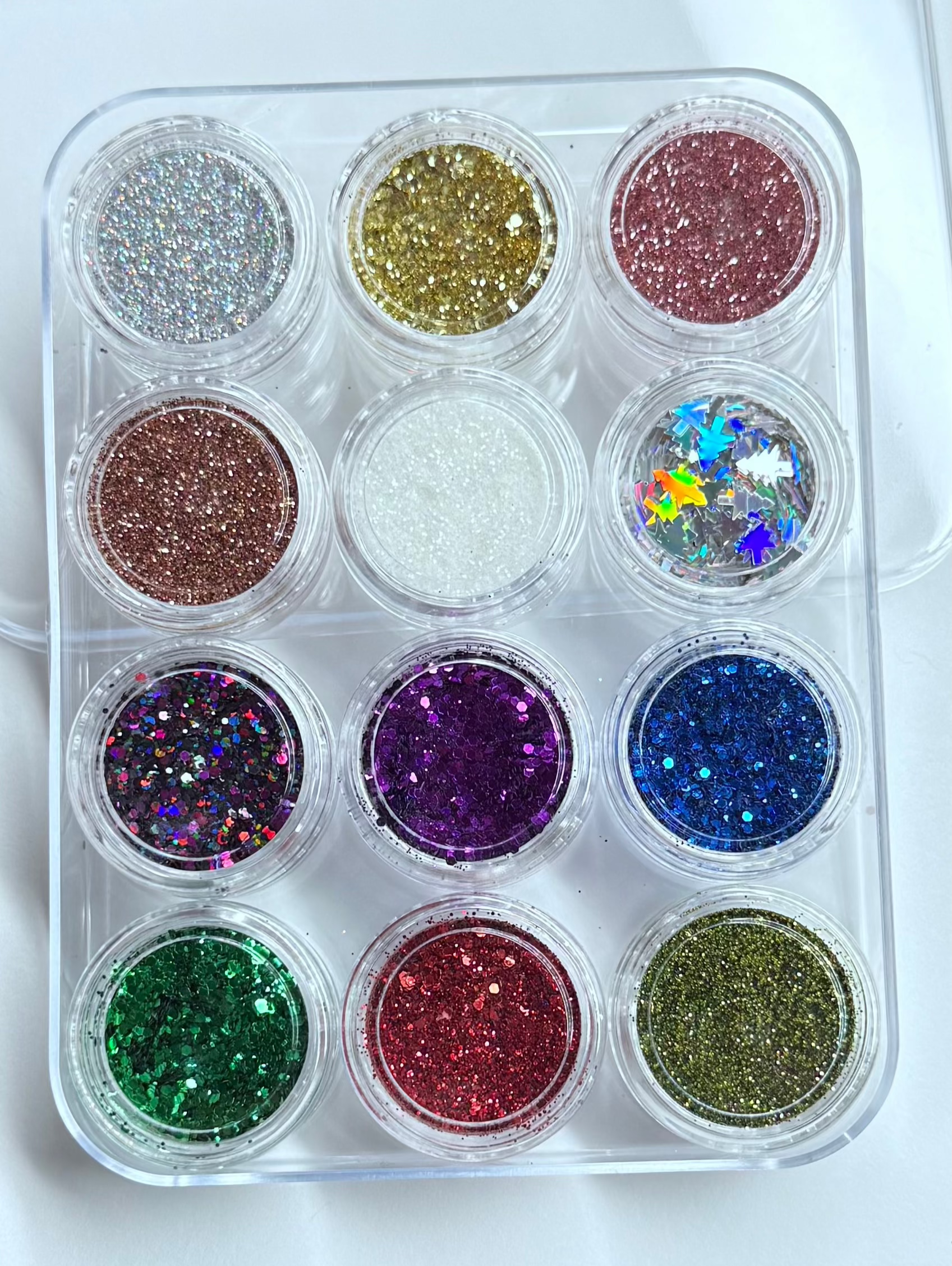 Nail Glitter Palette