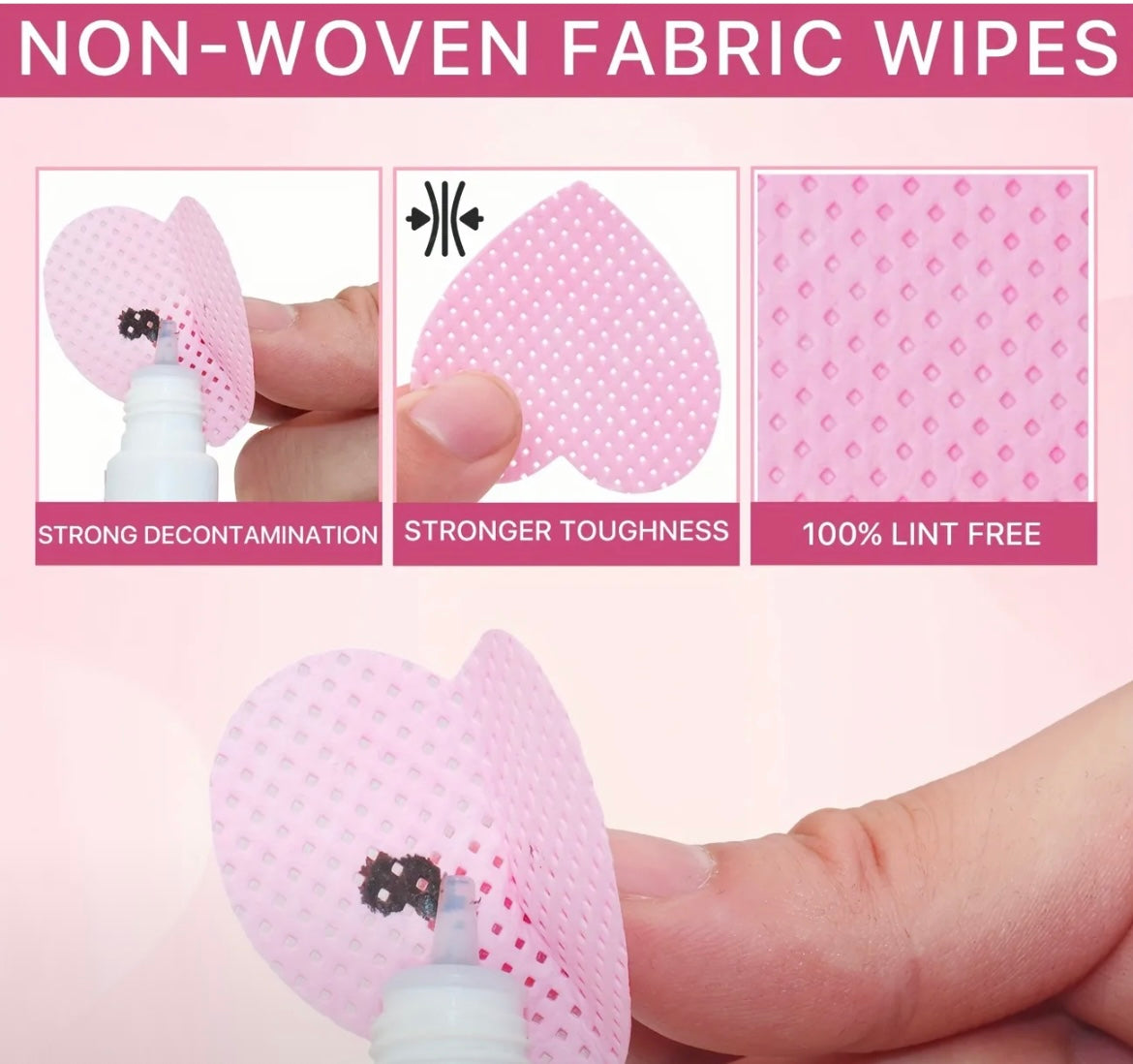 Heart Shaped Wipes With Container