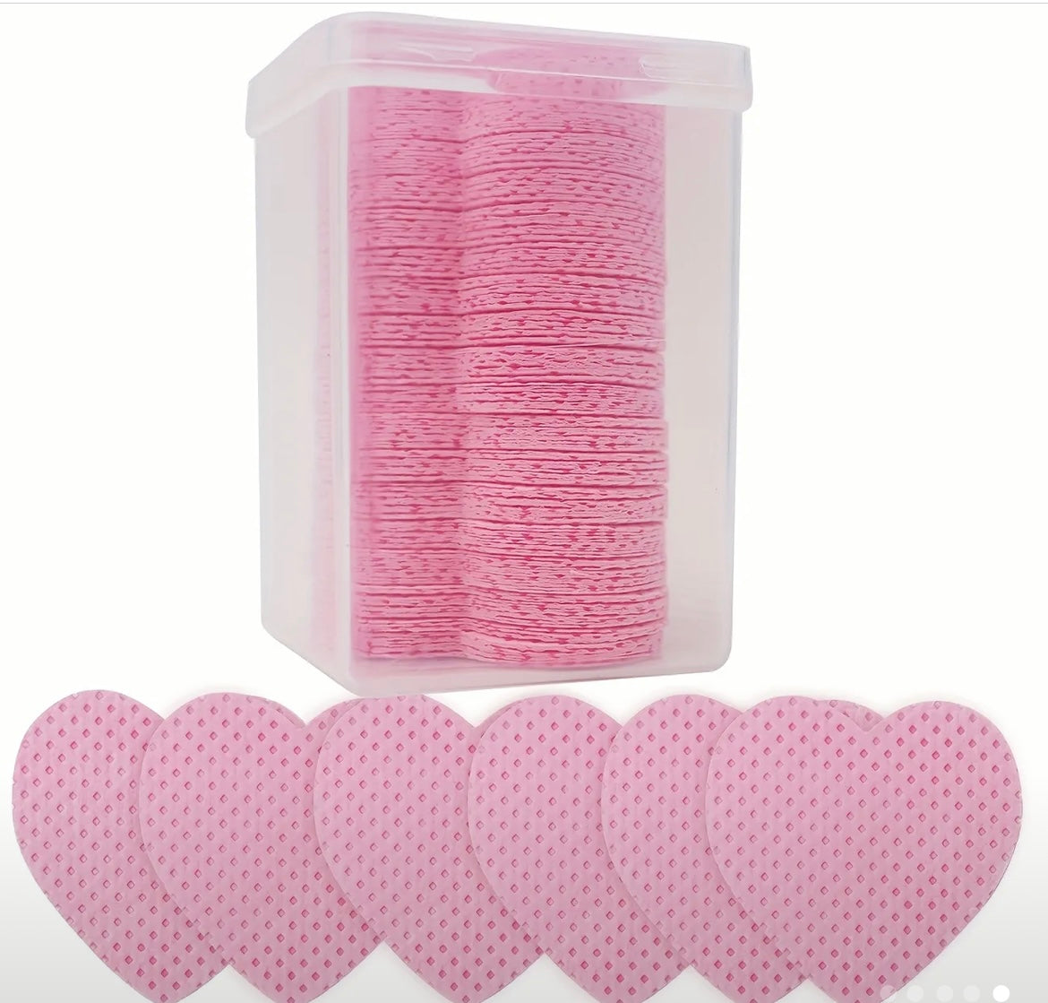 Heart Shaped Wipes With Container
