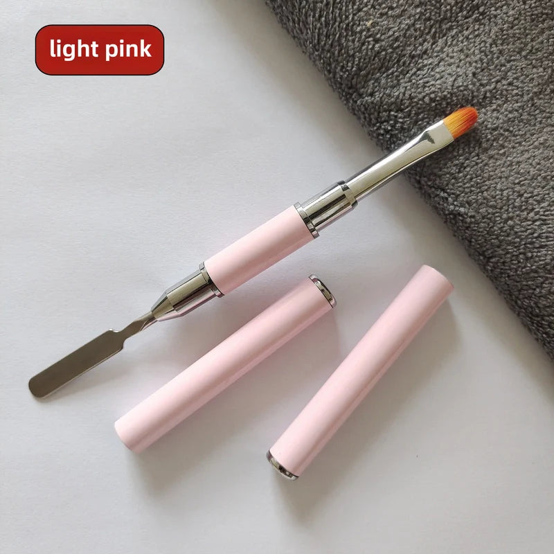 Round Double-Head Gel Brush