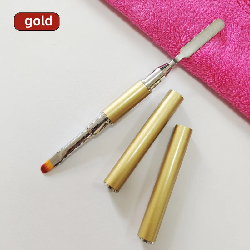 Round Double-Head Gel Brush