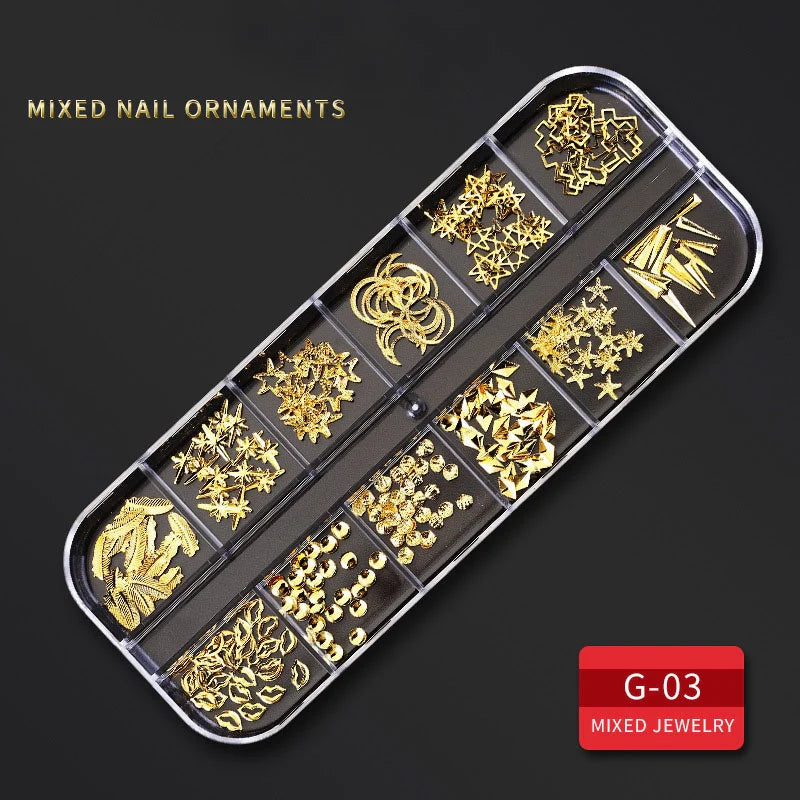 Metal Nail Art Decoration