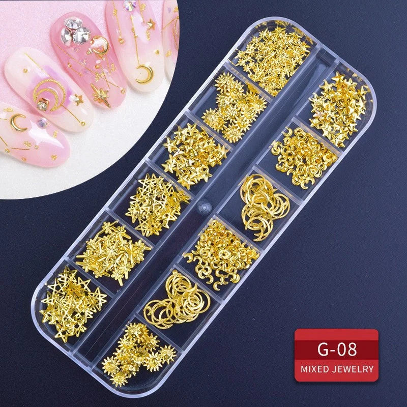 Metal Nail Art Decoration