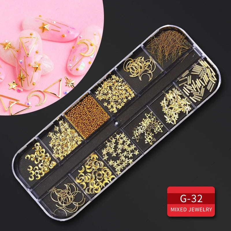 Metal Nail Art Decoration