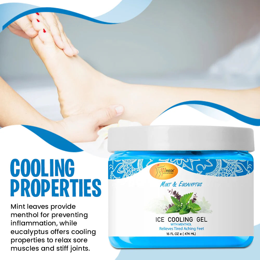SpaRedi Pedicure Ice Cooling Gel